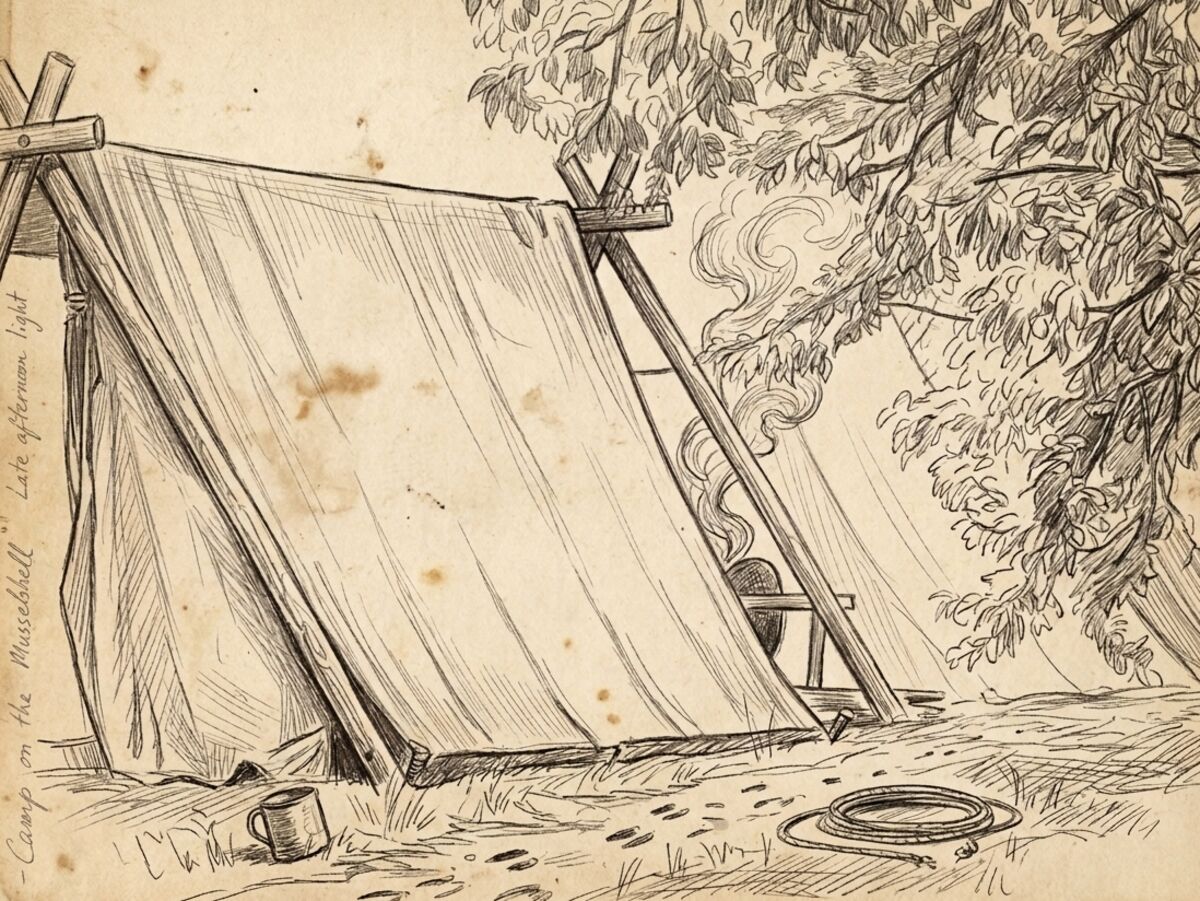 Remote wilderness camping