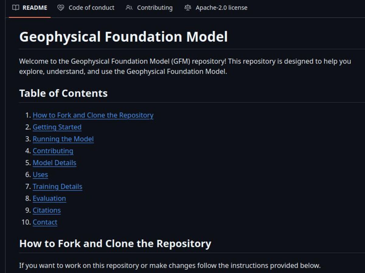 Geophysical foundation model for seismic analysis